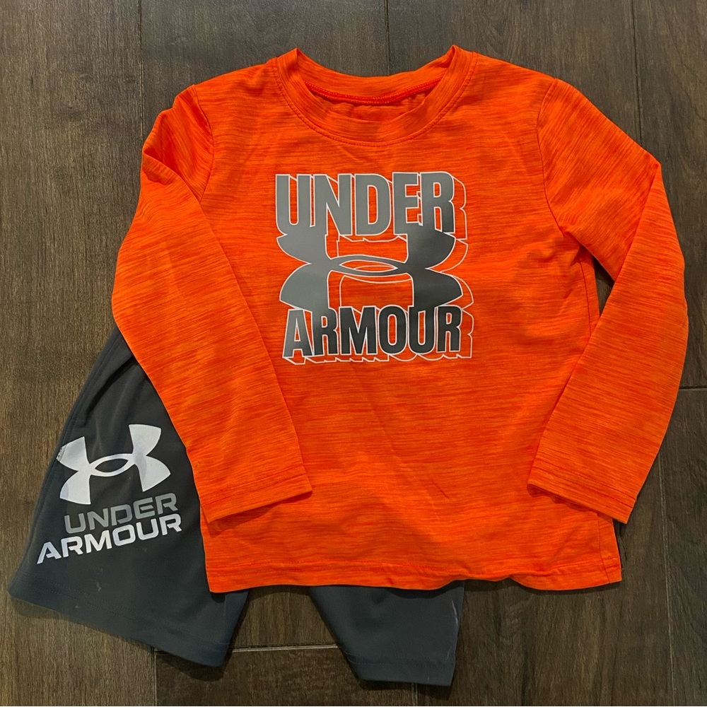 Long sleeve under armour set